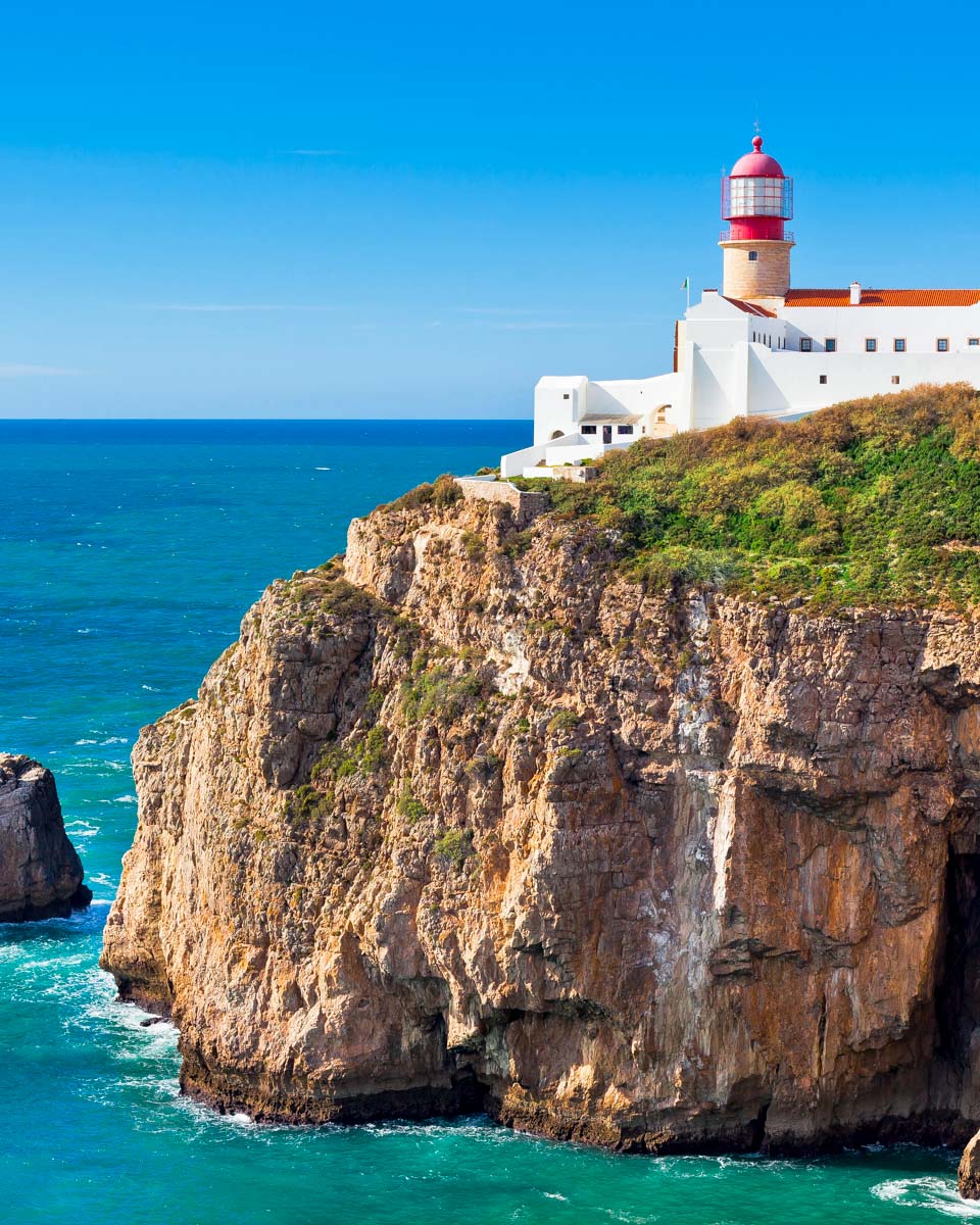 Lighthouse of Cabo Sao Vicente, Sagres, Portugal