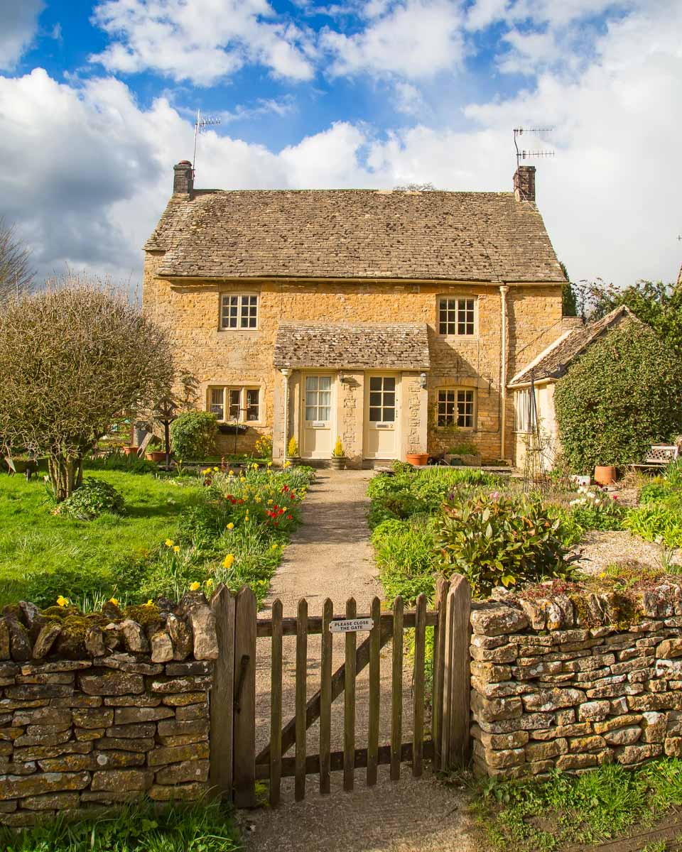 Lower Slaughter in Cotswolds England