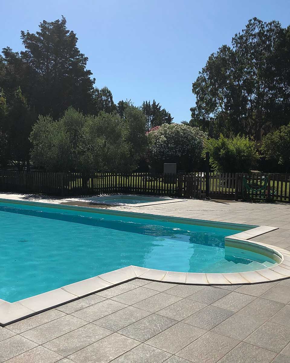 Outdoor pool at Agriturismo Eucaliptus in Tuscany