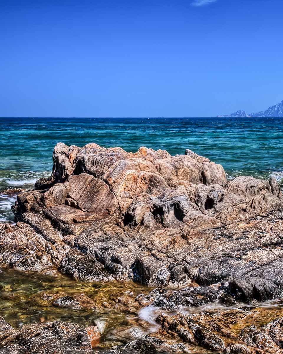 Pittulongu Beach Sardinia Italy near Olbia
