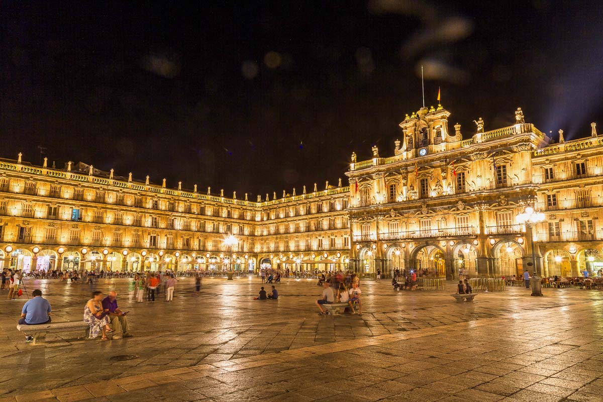 Plaza Mayor in Salamanca Spain