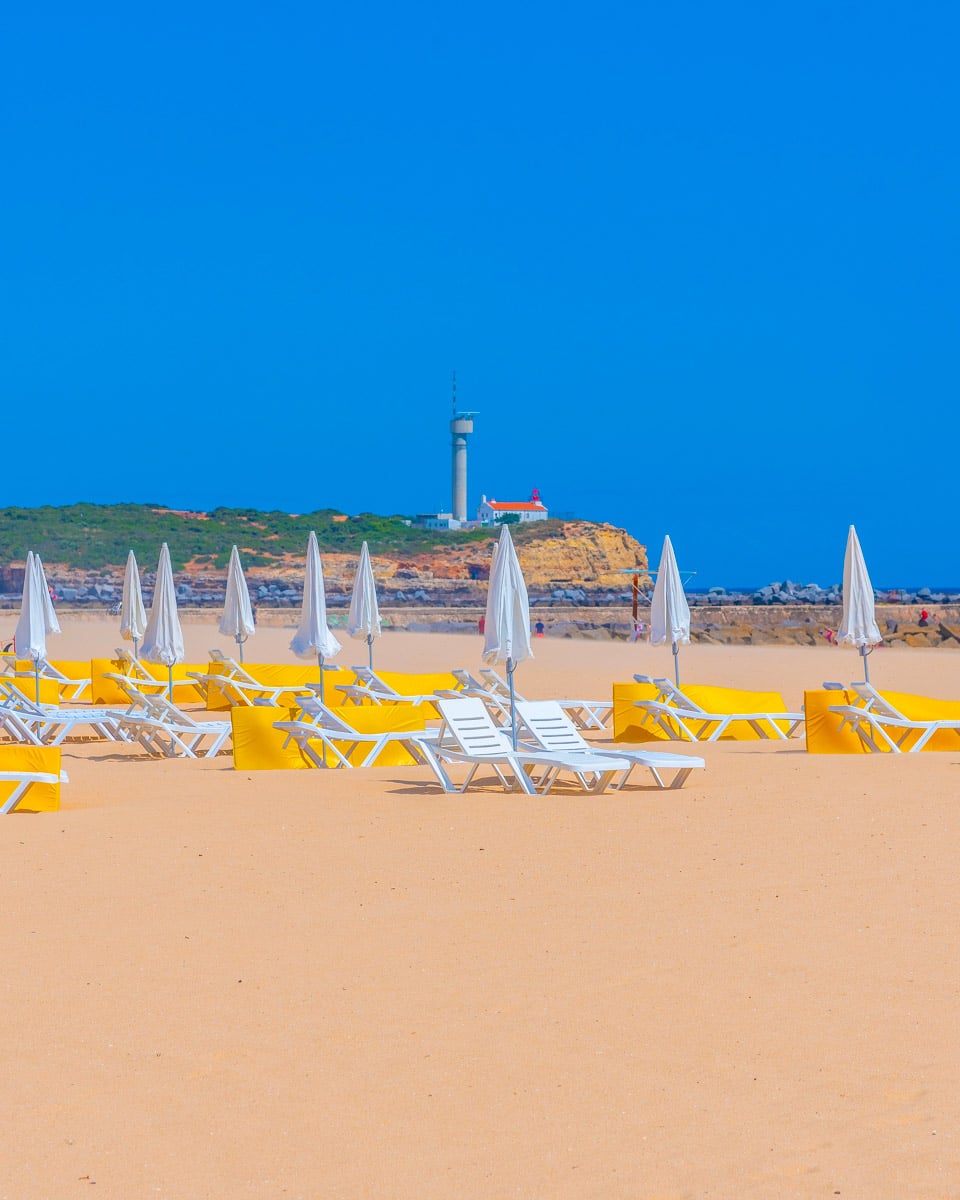 Praia da Rocha in Portimão Portugal