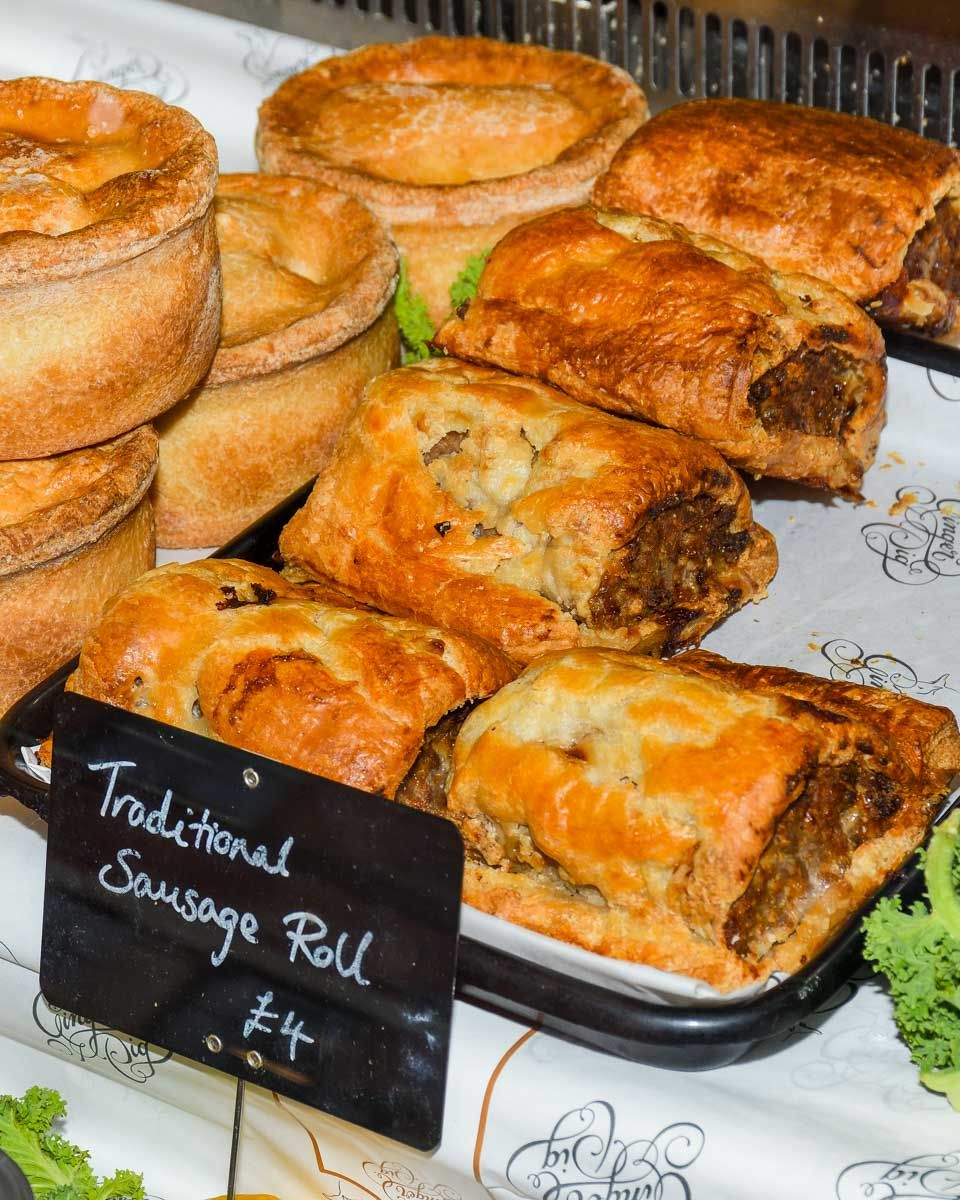 Sausage-rolls-on-a-food-tour-of-London-England
