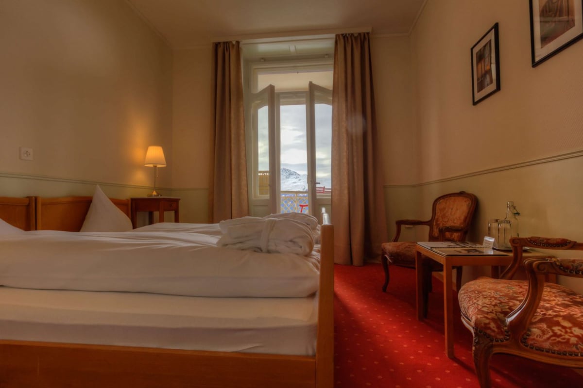 Schatzalp Hotel in Davos Switzerland