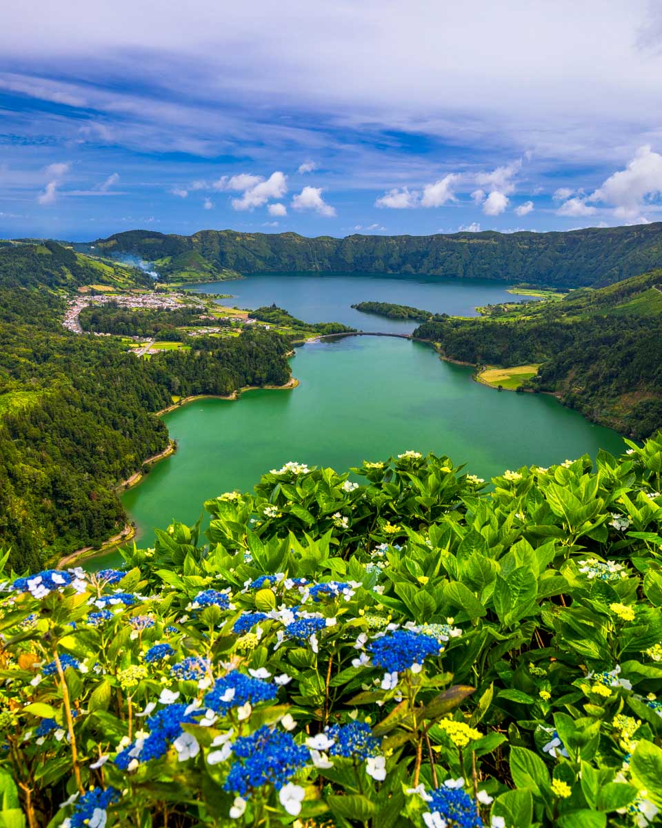 Sete Cidades crater lakes in Portugal (1)