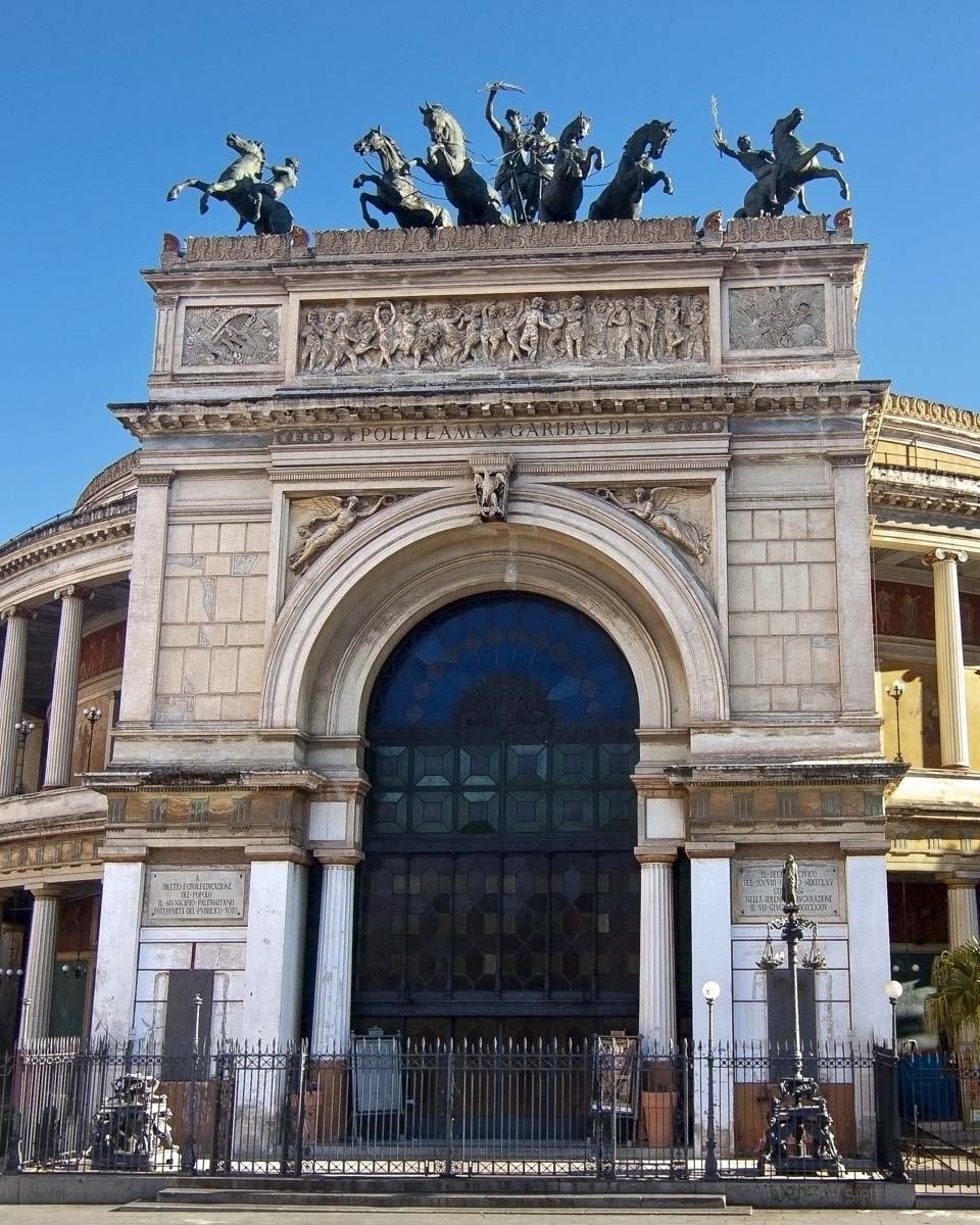 Teatro Politeama Garibaldi in Palermo Italy