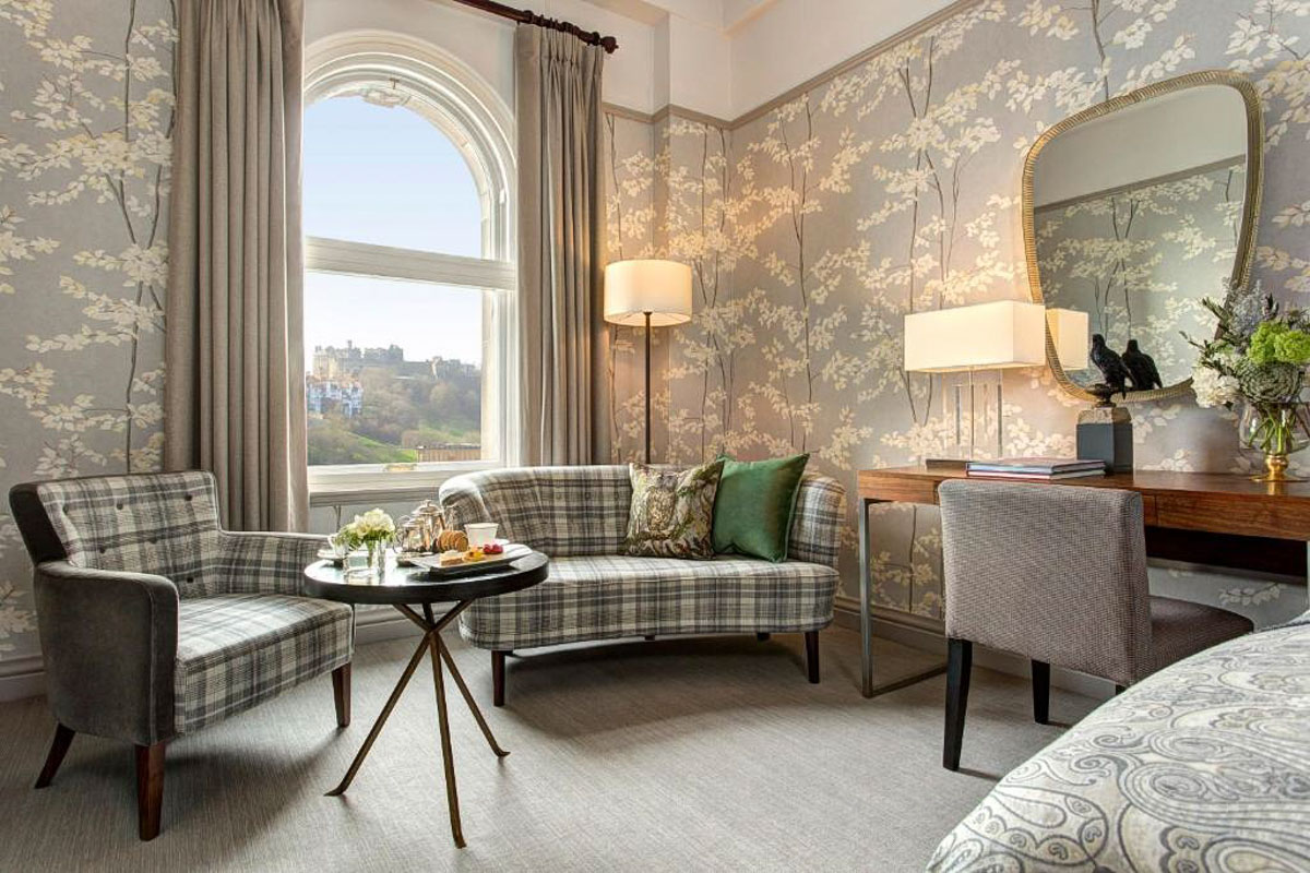 The Balmoral Hotel in Edinburgh Scotland