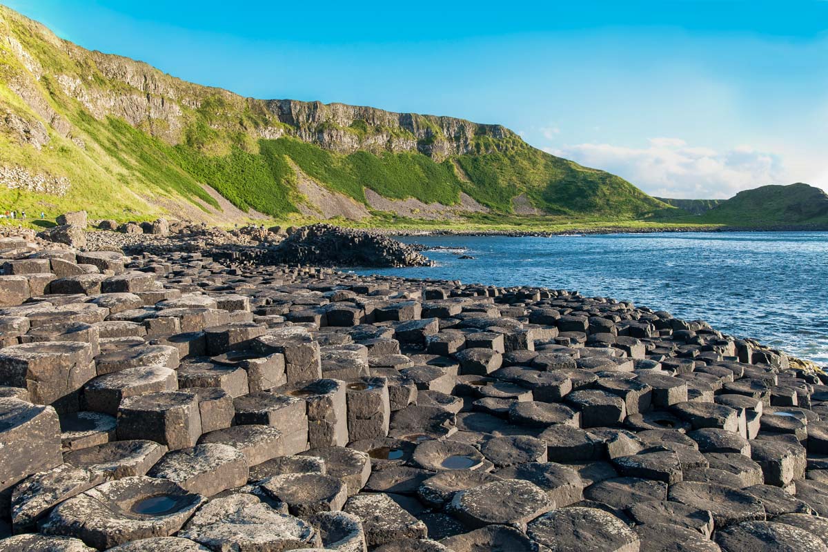 The Giant’s Causeway seen in Northern Ireland United Kingdom