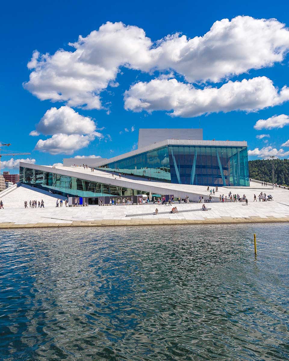 The Oslo Opera House in Oslo Norway (1)
