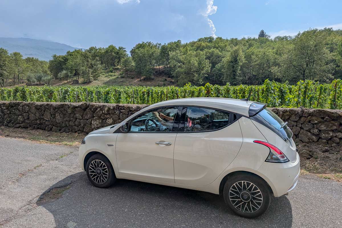 The-rental-car-used-in-Italy-on vacation 2
