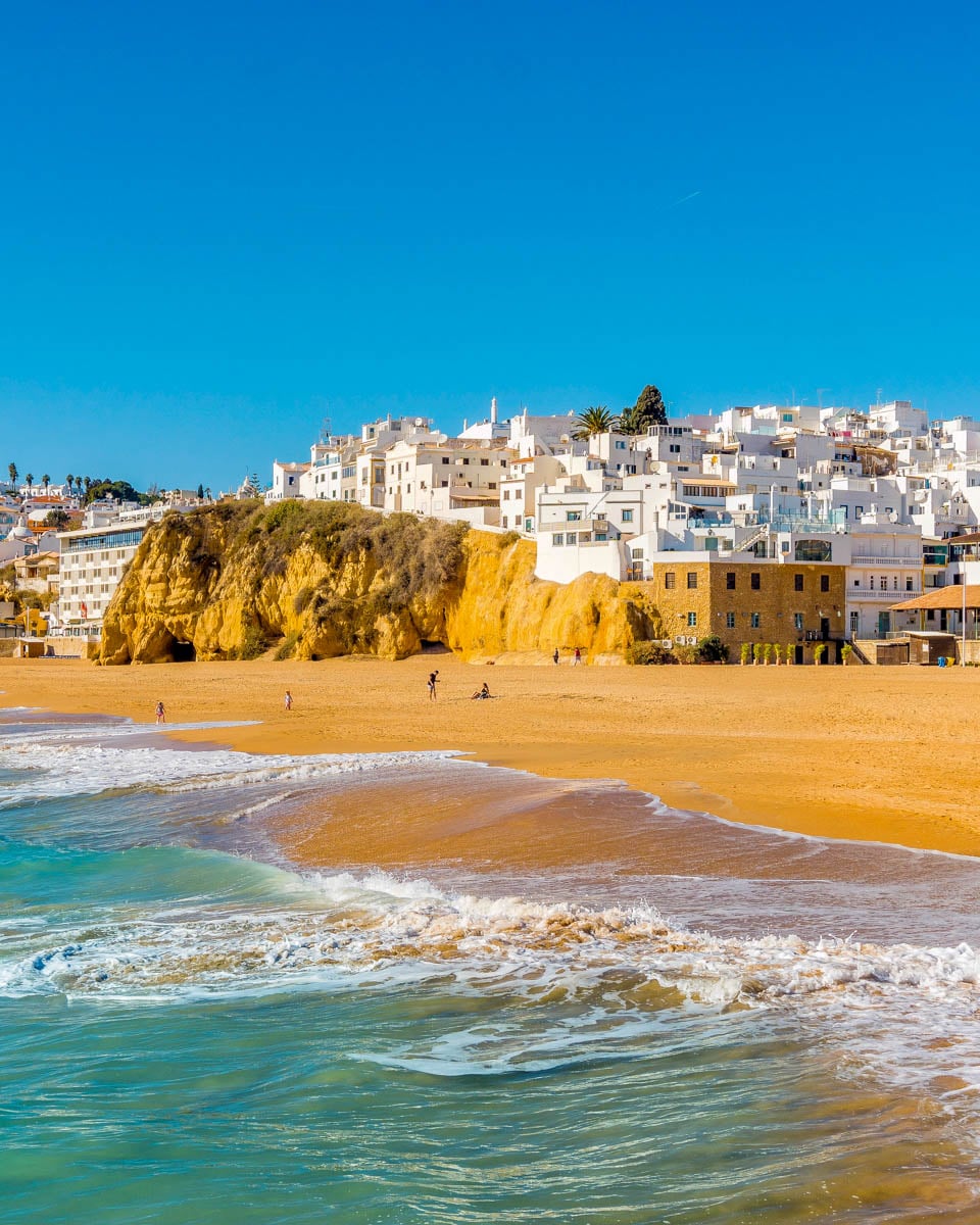 The town of Albufeira-Portugal