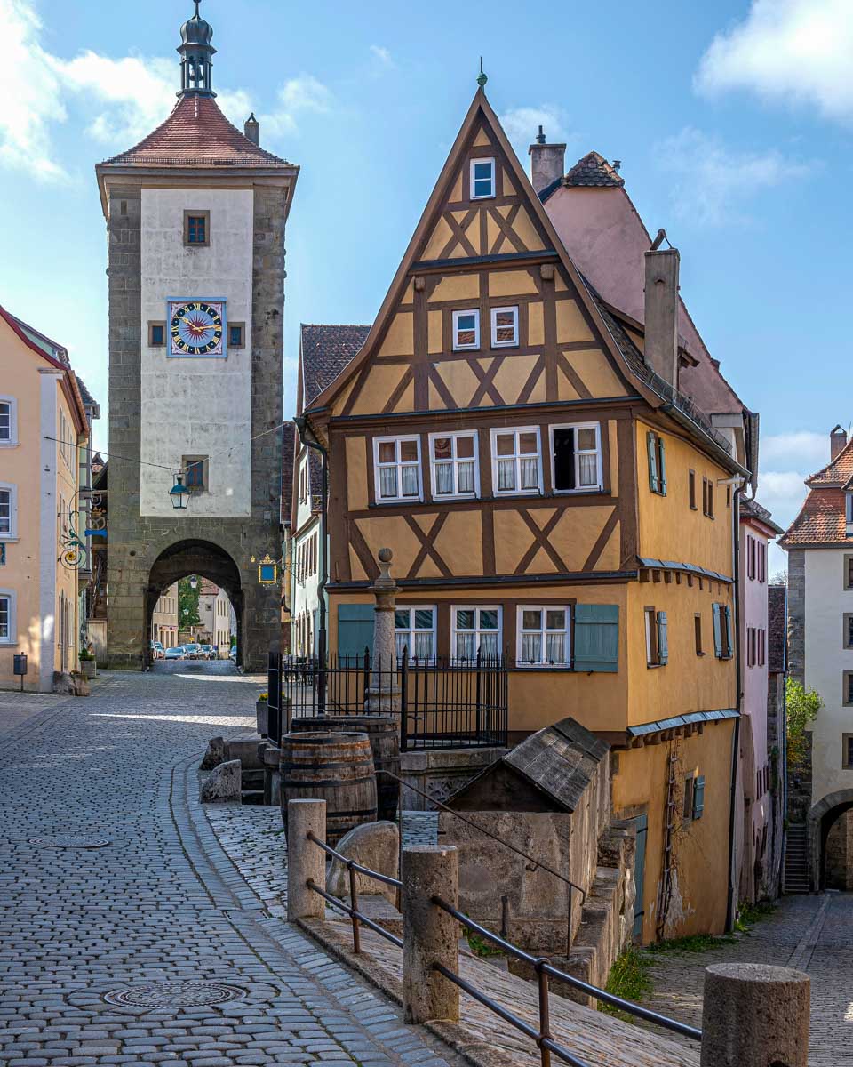 Views-of-Rothenburg-ob-der-Tauber-in-Germany-on a tour from Frankfurt