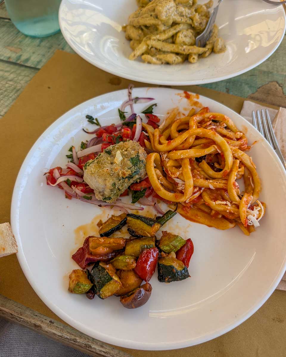 A-plate-of-food-made-during-a-cooking-class-in-Taormina-Italy