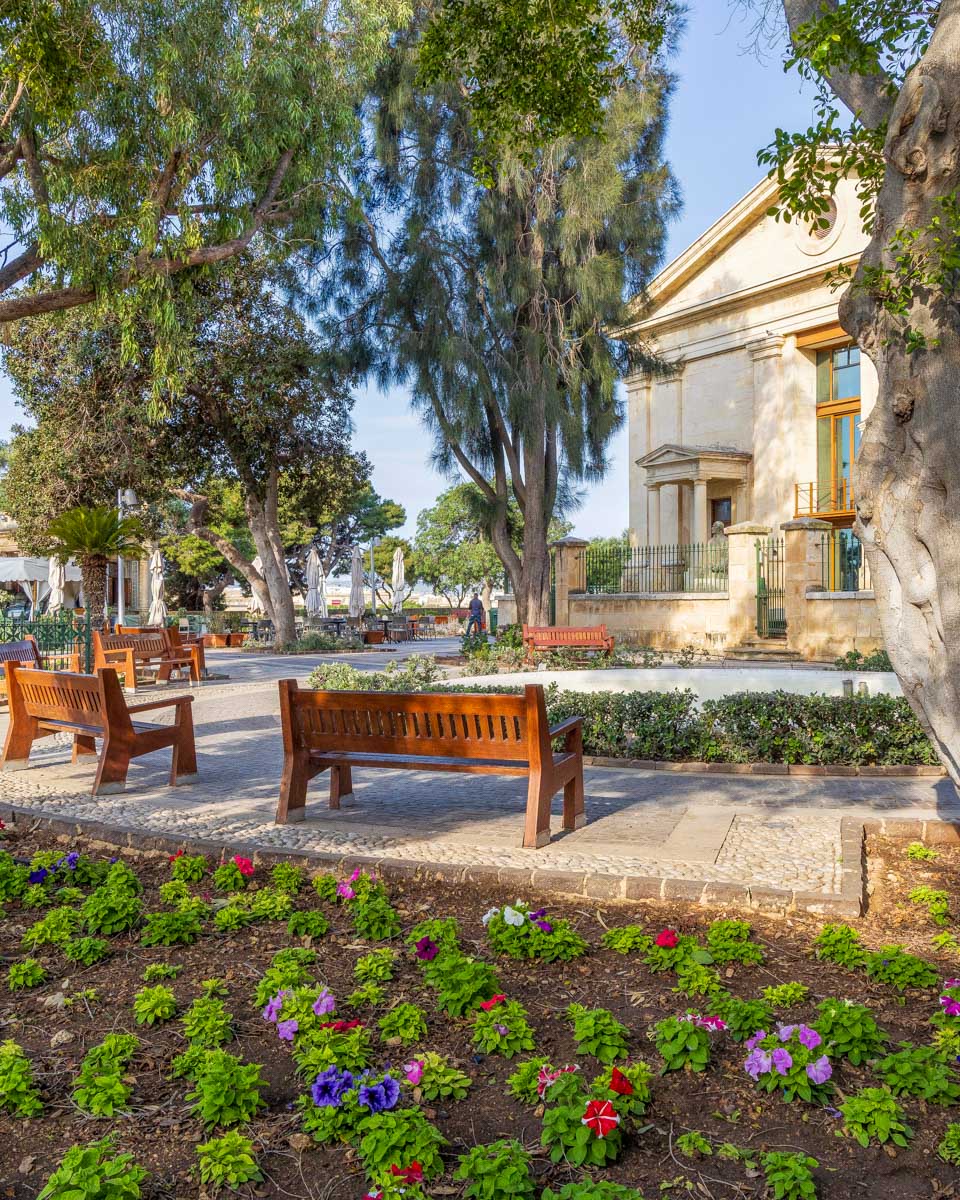 At the Upper Barrakka Gardens, Valletta, Malta 1
