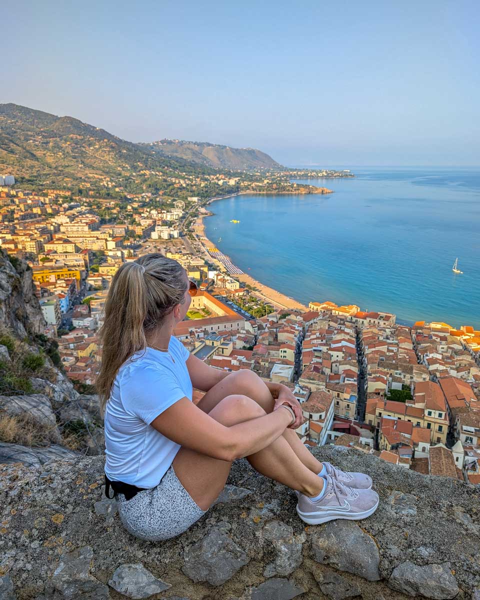 Bailey-at-the-top-of-La-Rocca-di-Cefalu-Italy