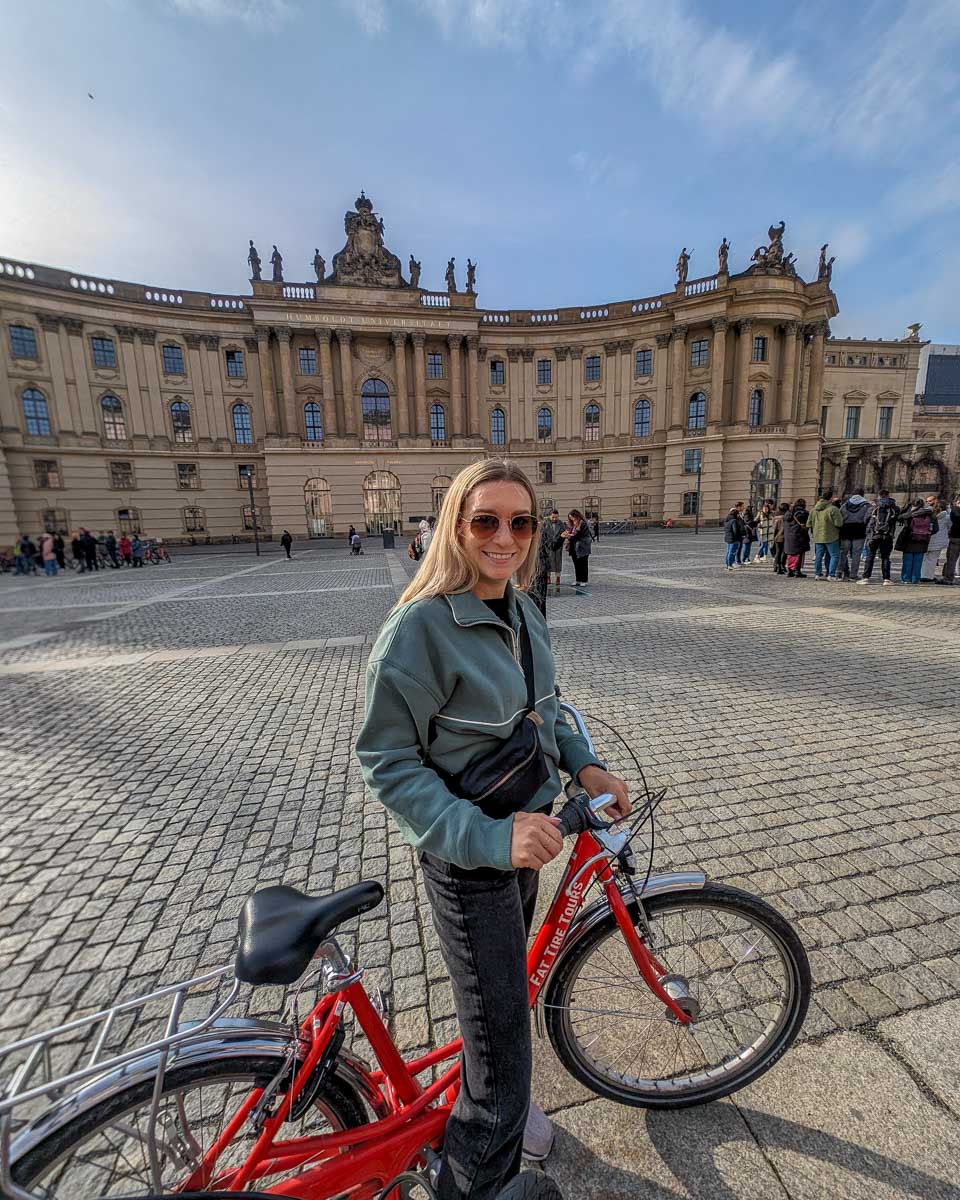 Bailey-on-a-bike-smiling-in-Berlin-Germany
