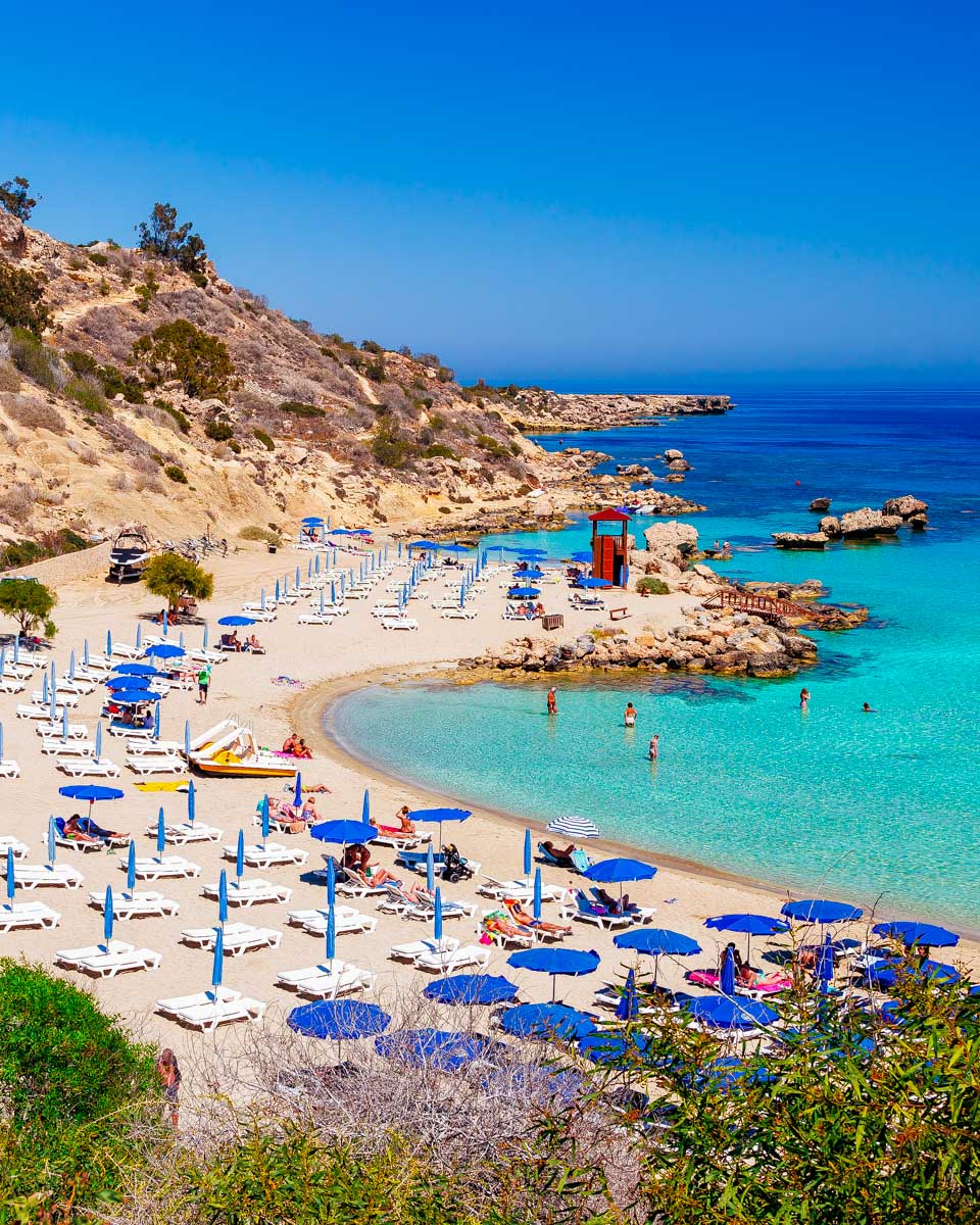 Beautiful landscape near of Nissi beach and Cavo Greco in Ayia Napa Cyprus 2