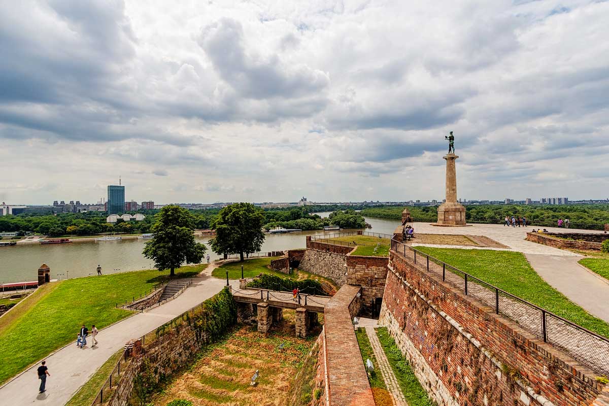 Belgrade Fortress in Belgrade Serbia
