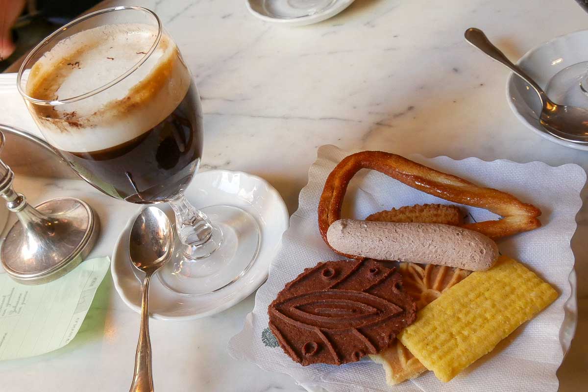 Bicerin, the typical drink of Turin Italy