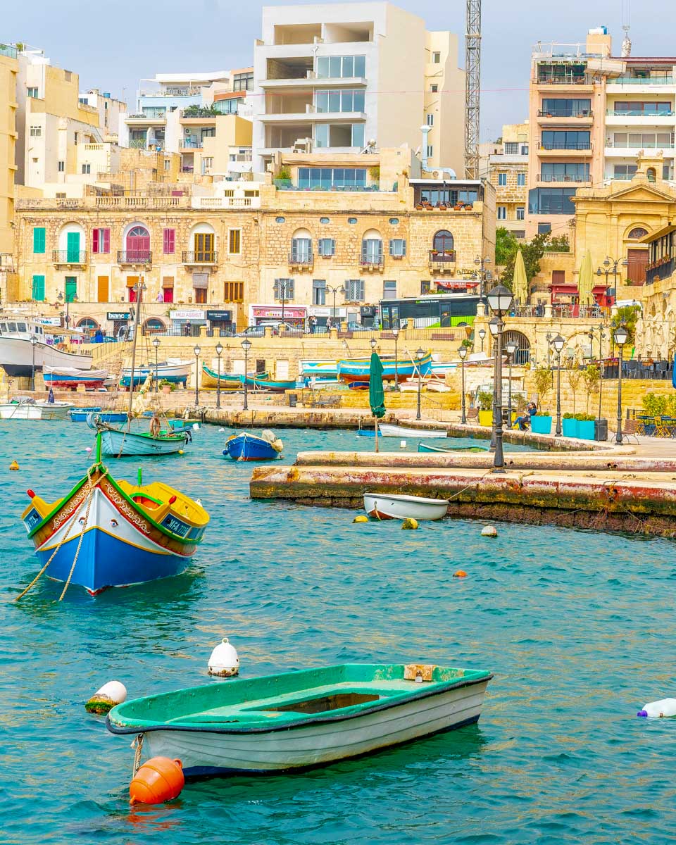 Church of Our Lady of Mount Carmel in St Julian Bay in Malta (1)