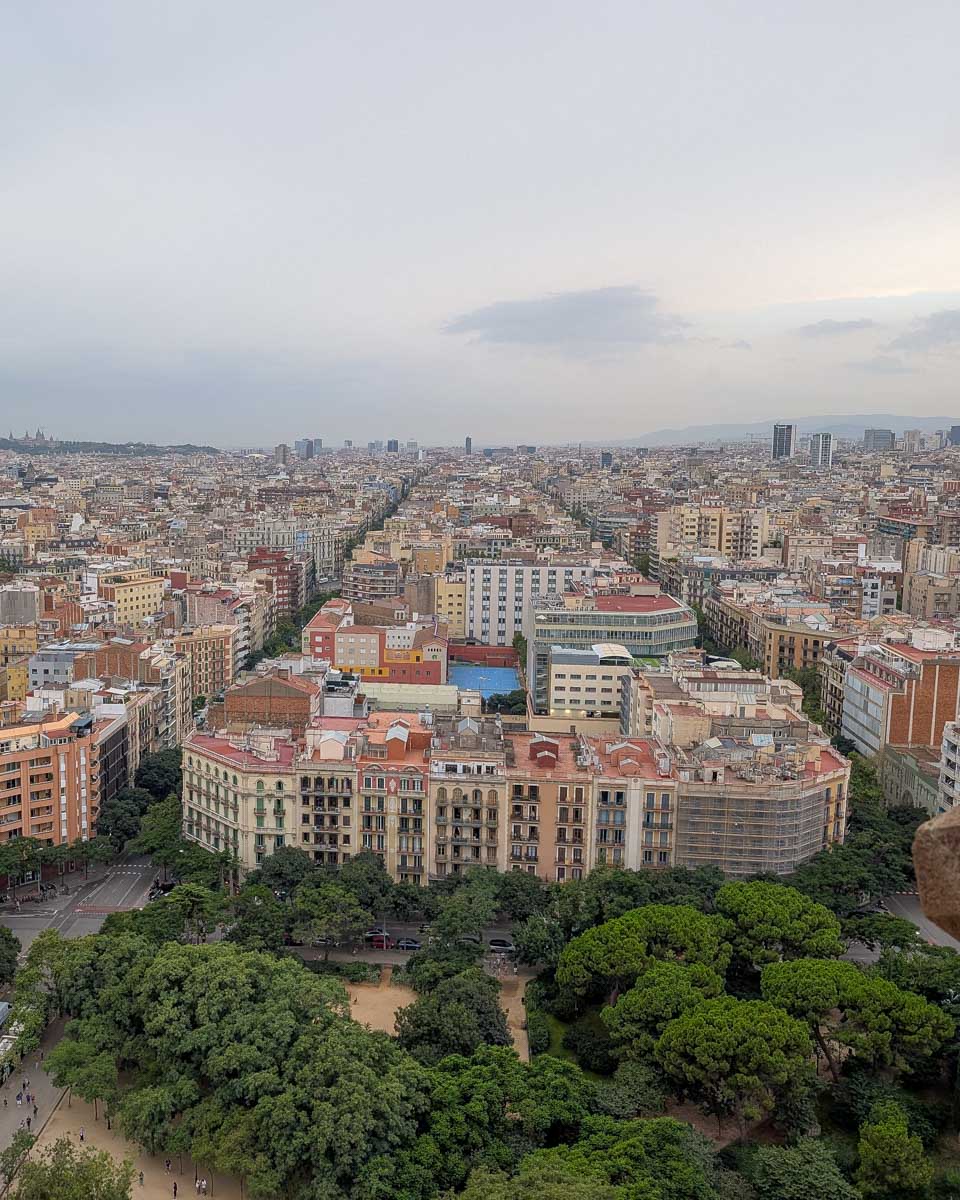 In the tower of Sagrada Familia Barcelona Spain (3)