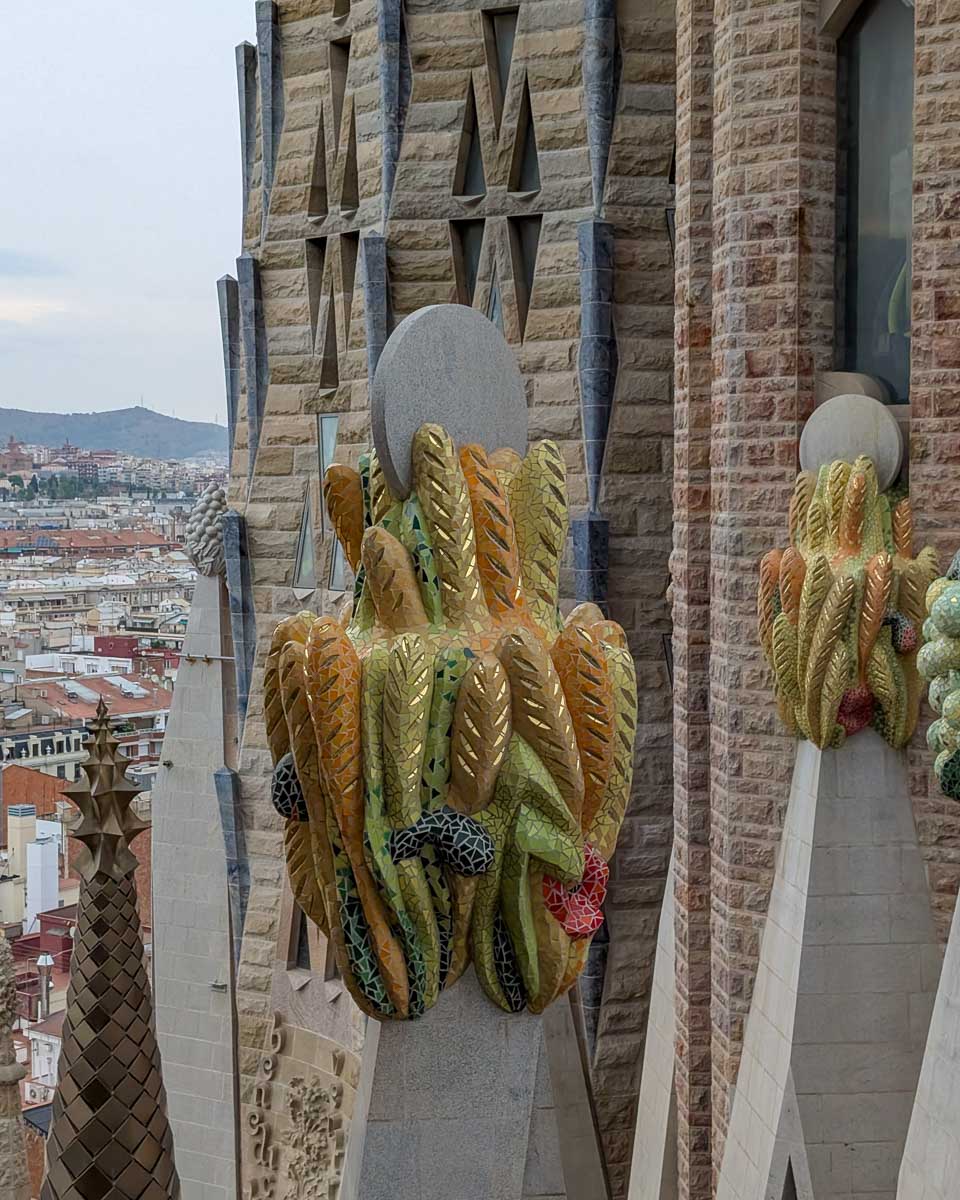 In the tower of Sagrada Familia Barcelona Spain (4)