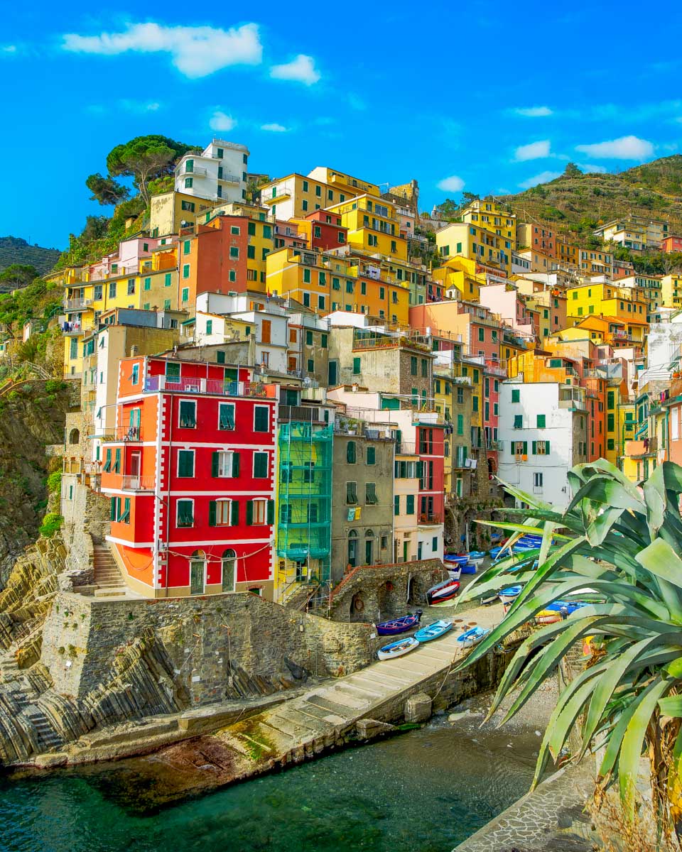 Manarola village in Cinque Terre Italy