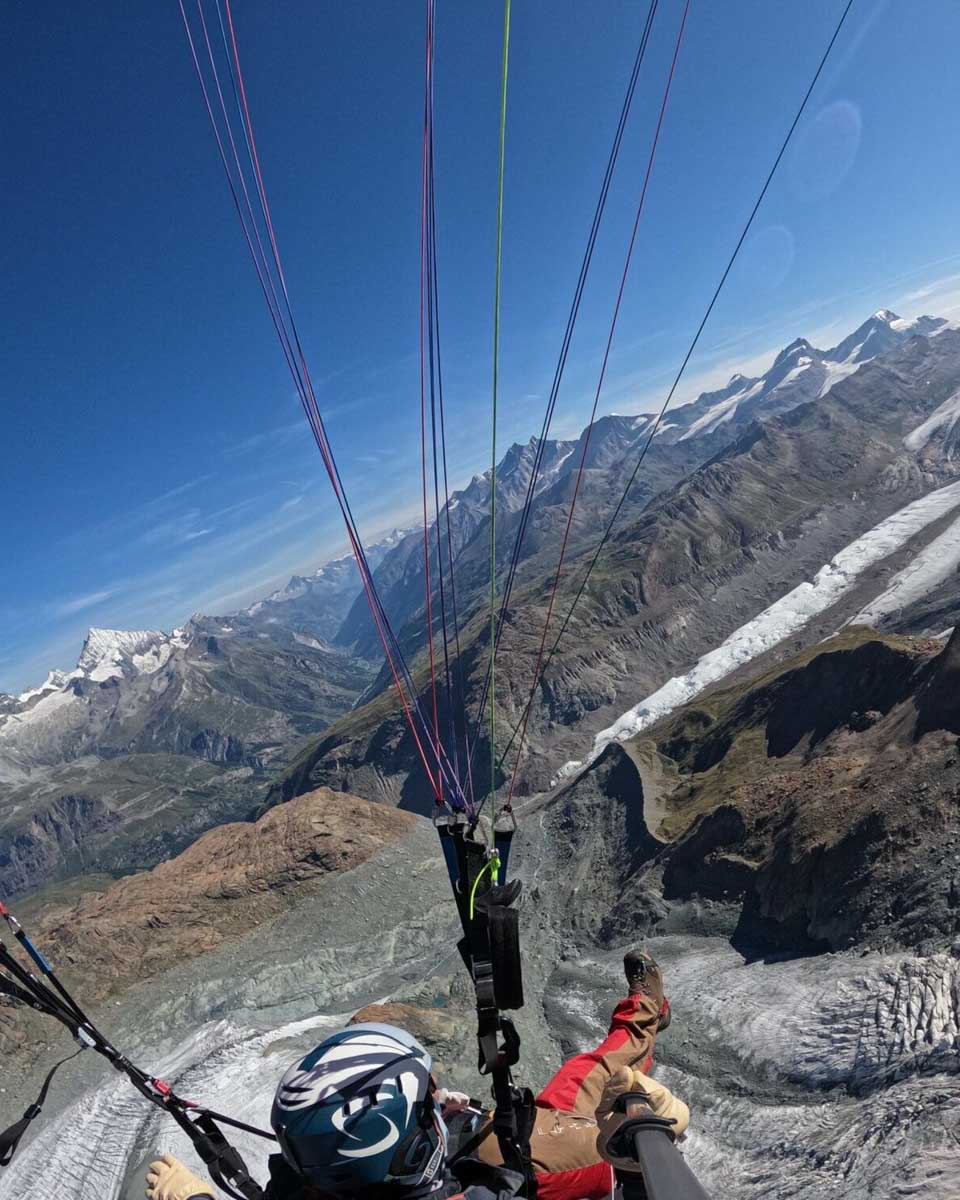 Matterhorn Paragliding in Zermatt Switzerland