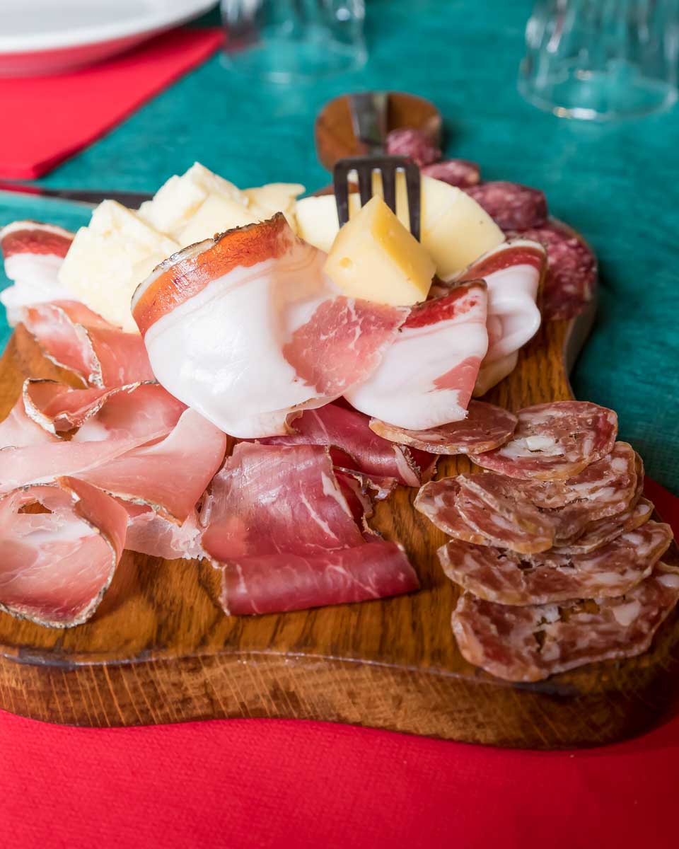 Meat-and-cheese-eaten-in La Spezia Italy