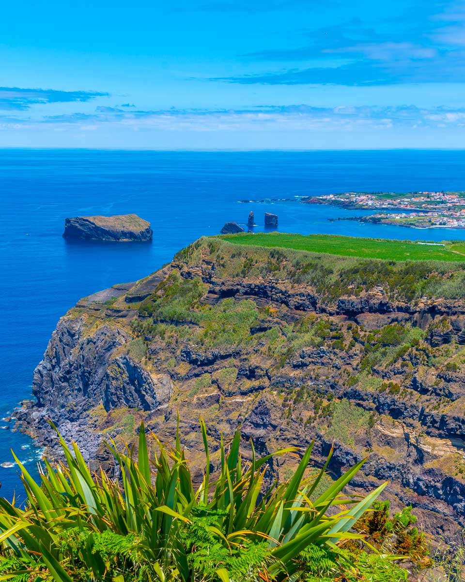Miradouro da Ponta do Escalvado in Sao Miguel Portugal