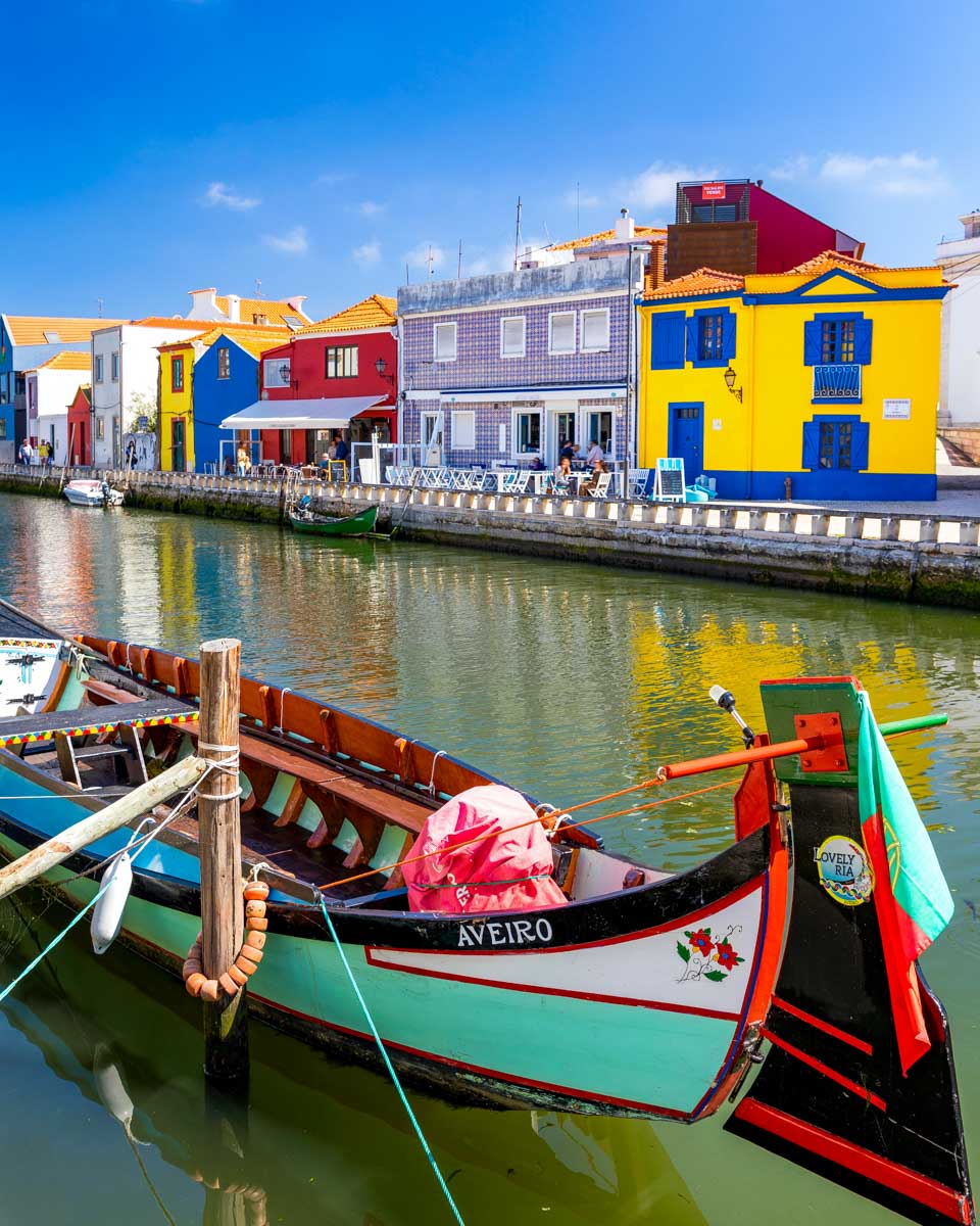 Moliceiro boats in Aveiro Portugal (1)