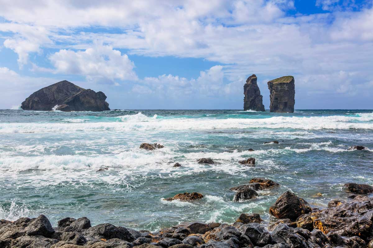 Mosteiros Beach in Sao Miguel Portugal