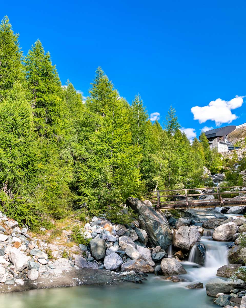 Nature seen on a hike from Zermatt Switzerland