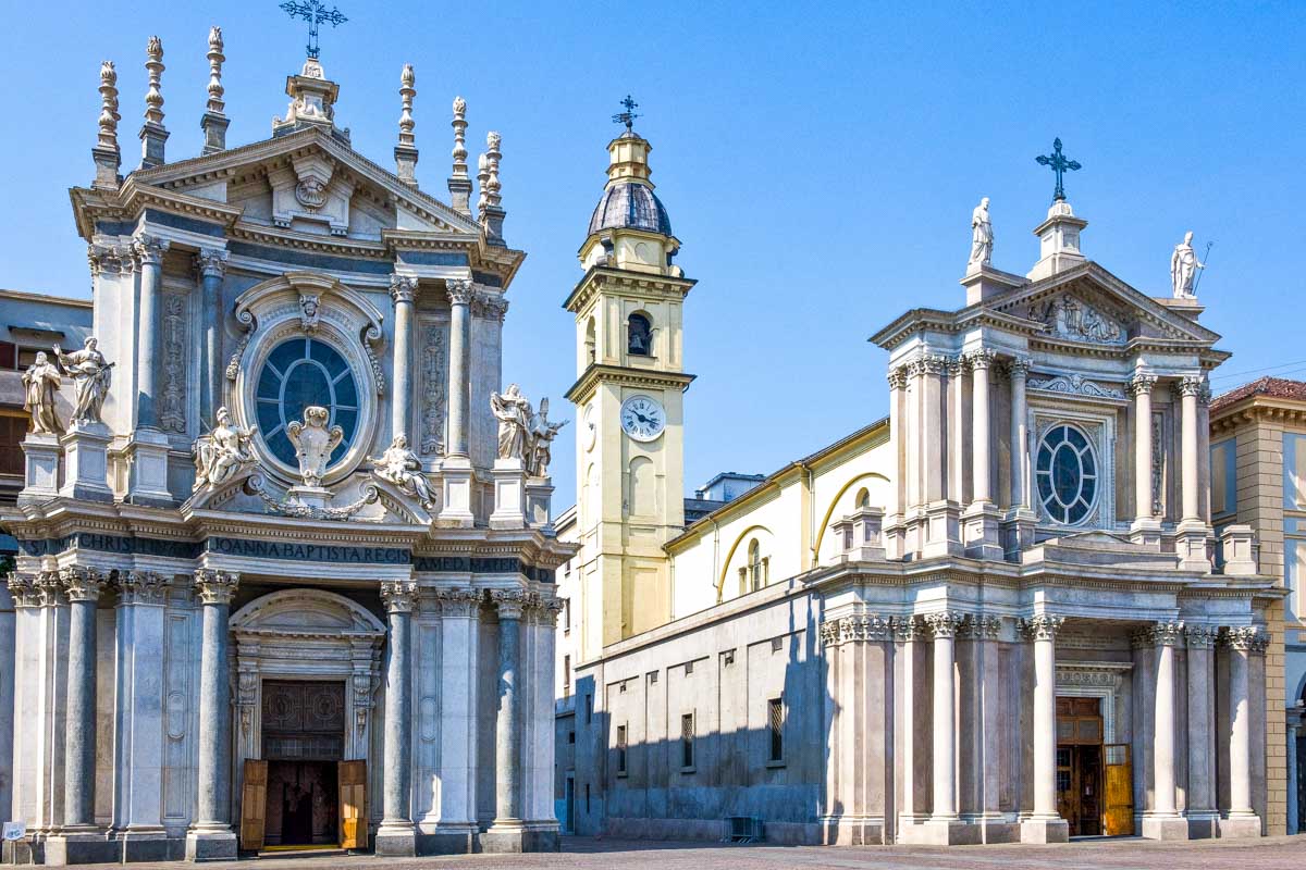 Piazza San Carlo in Turin Italy