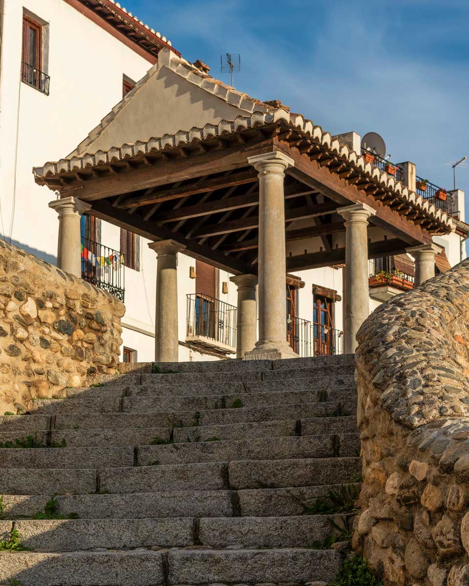 Puerta del Sol laundry room in the Realejo neighborhood Granada Spain