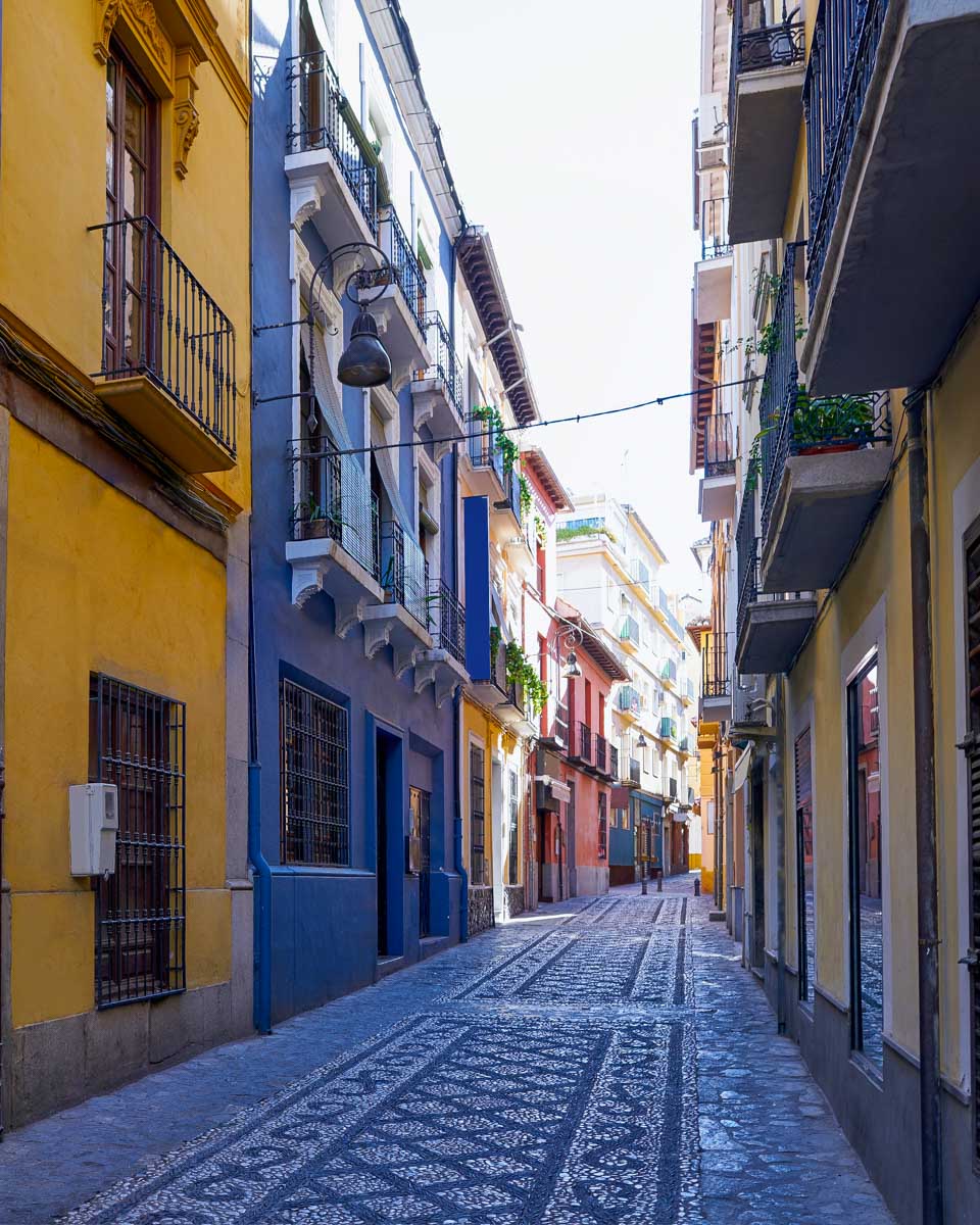 Realejo neighborhood Granada Spain