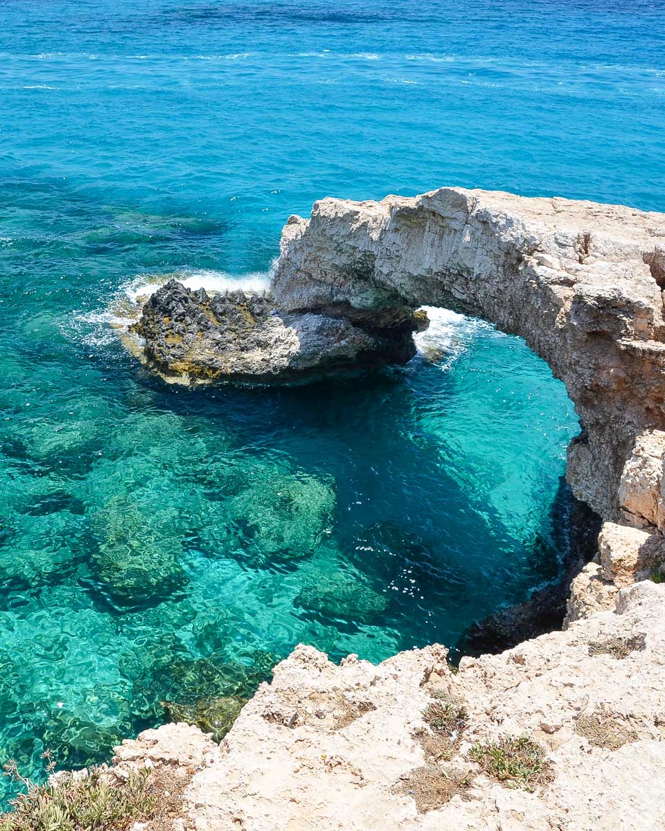 Rock arch. Ayia Napa, Cyprus