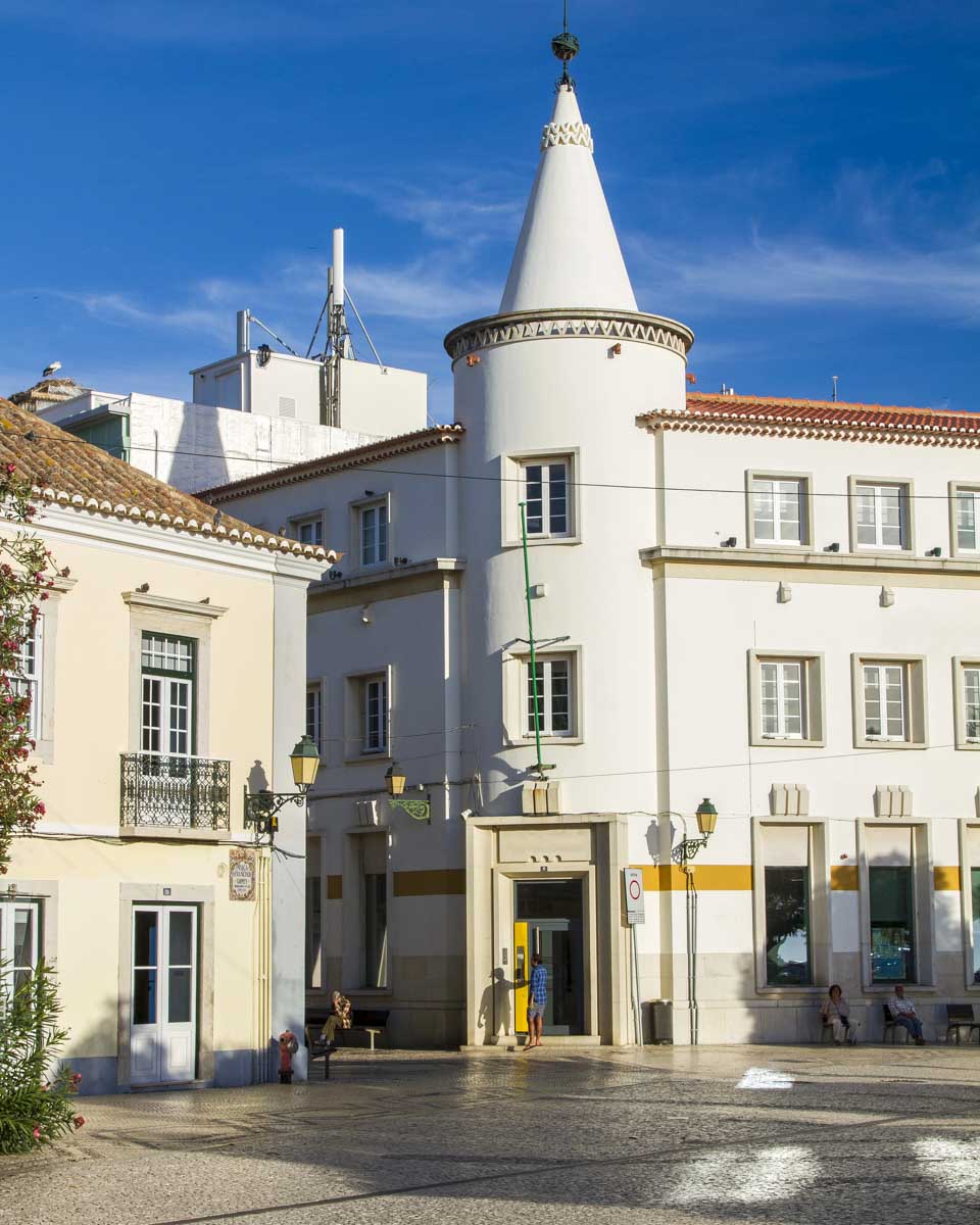 Rua de Santo António in Faro Portugal