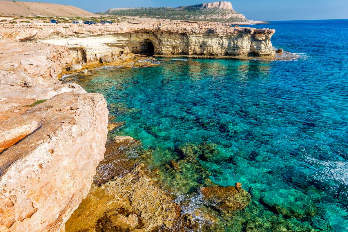 Seashore in Aiya Napa near Cape Greco, Cyprus 1