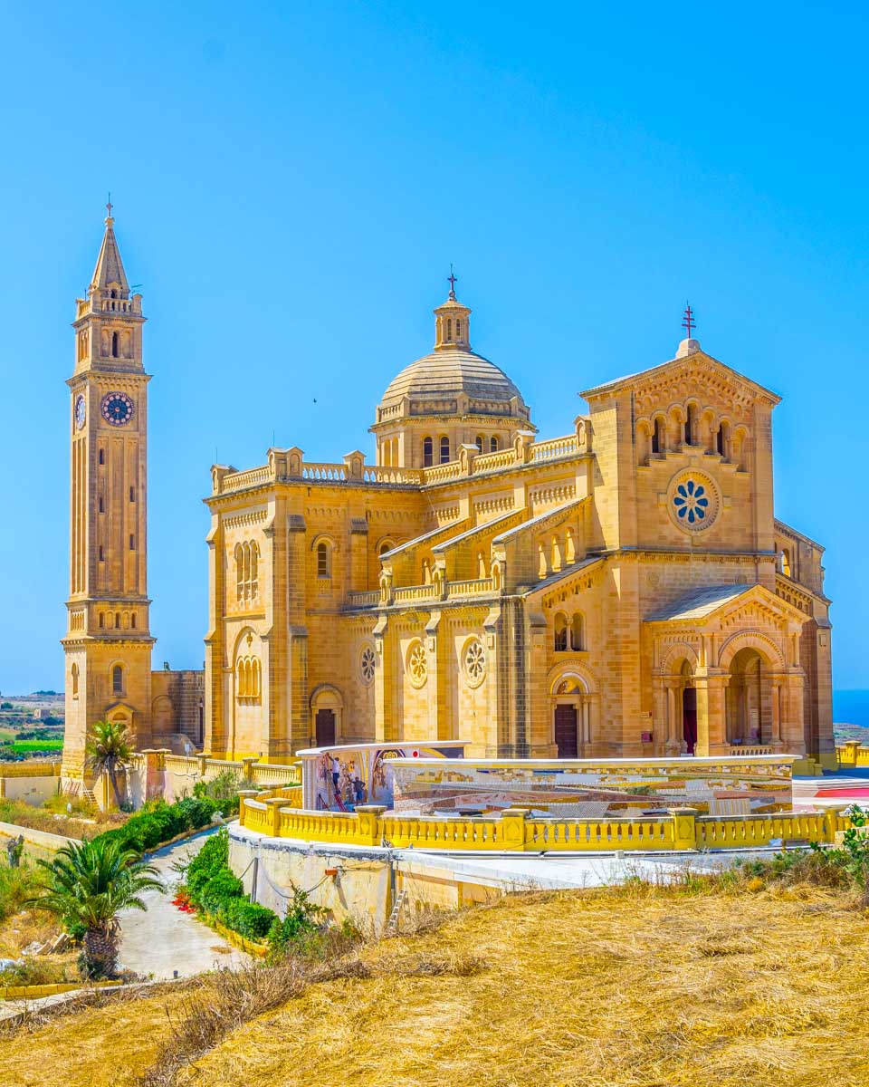 Ta’ Pinu Basilica on Gozo Malta