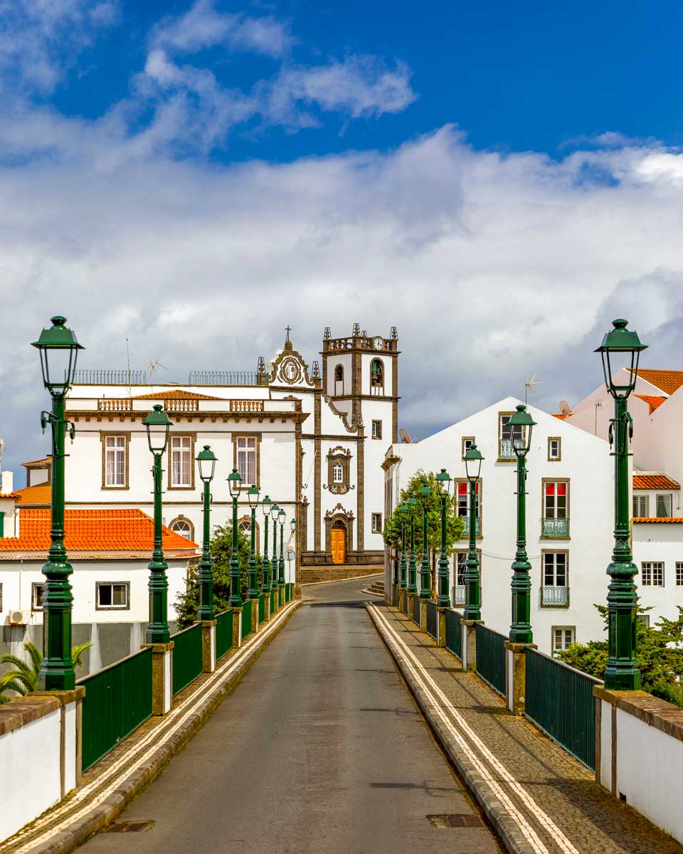 View of Nordeste on Sao Miguel Island, Azores Portugal