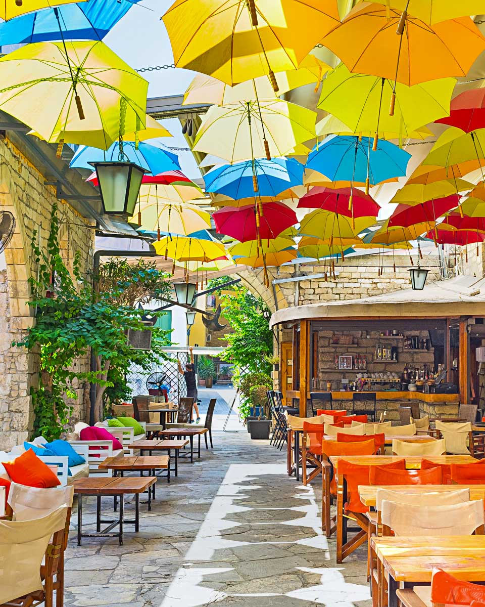 Walking through Limassol old town Cyprus