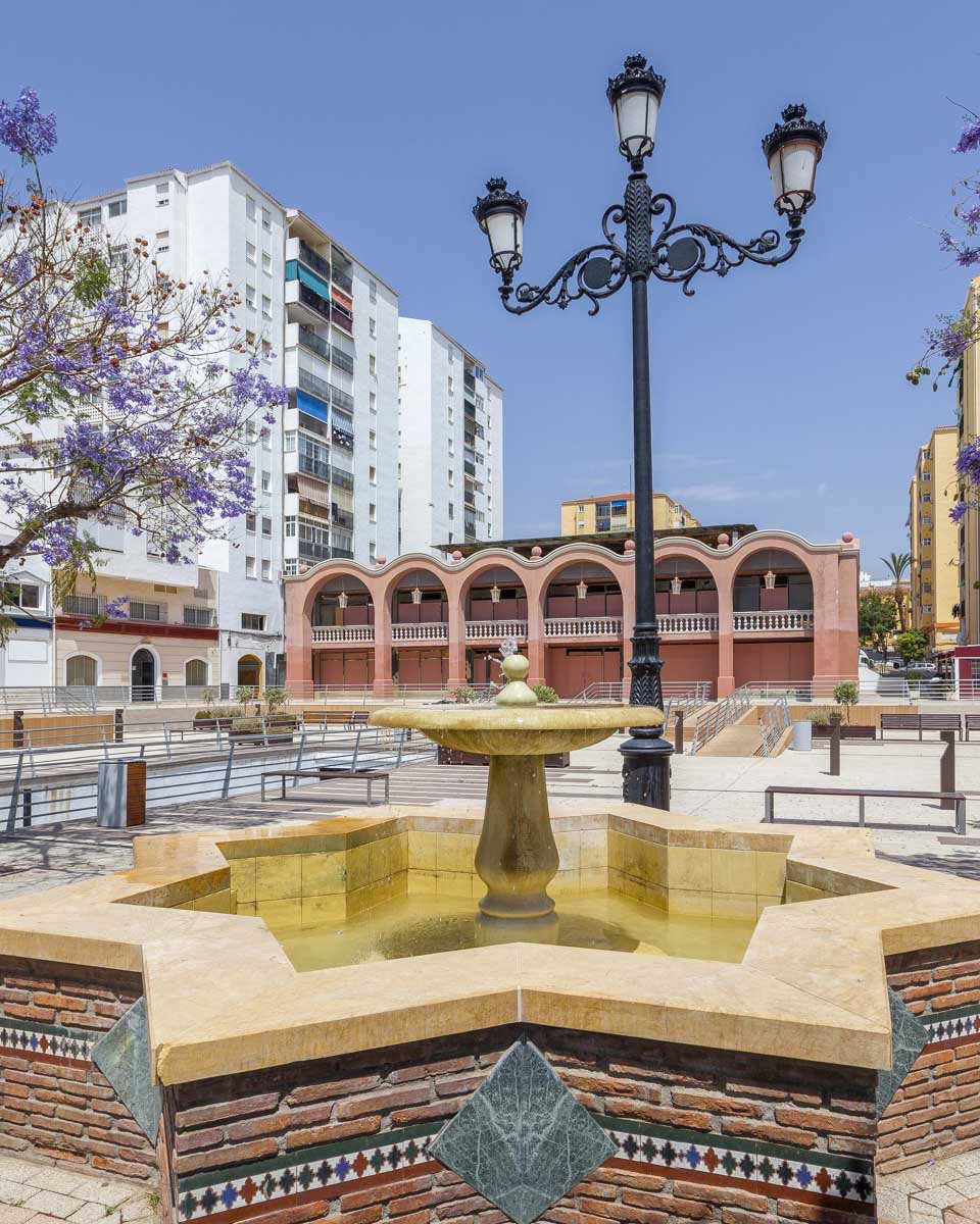 A square in San Pedro de Alcántara near Marbella Spain