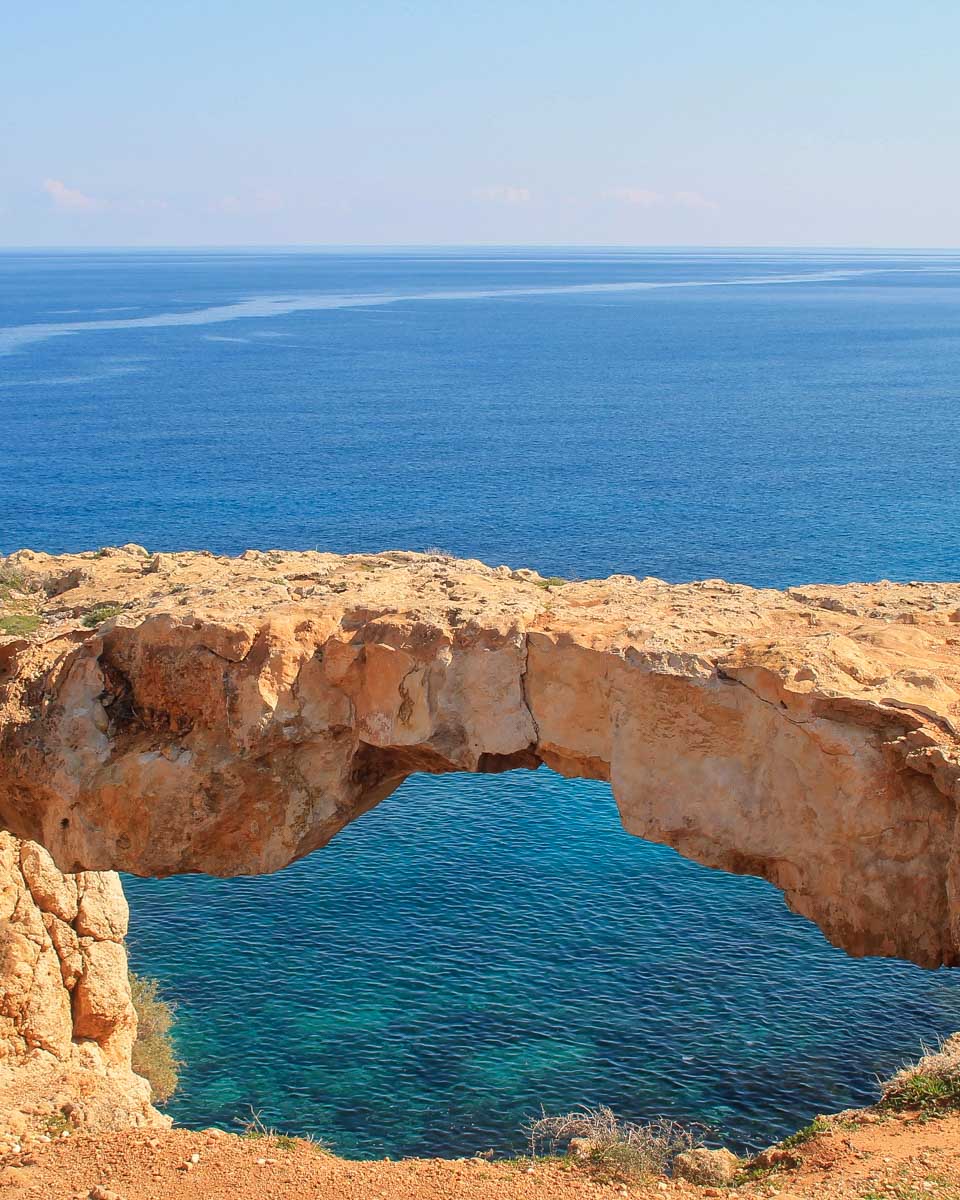 Kamara tou Koraka of Cape Greco in Cyprus