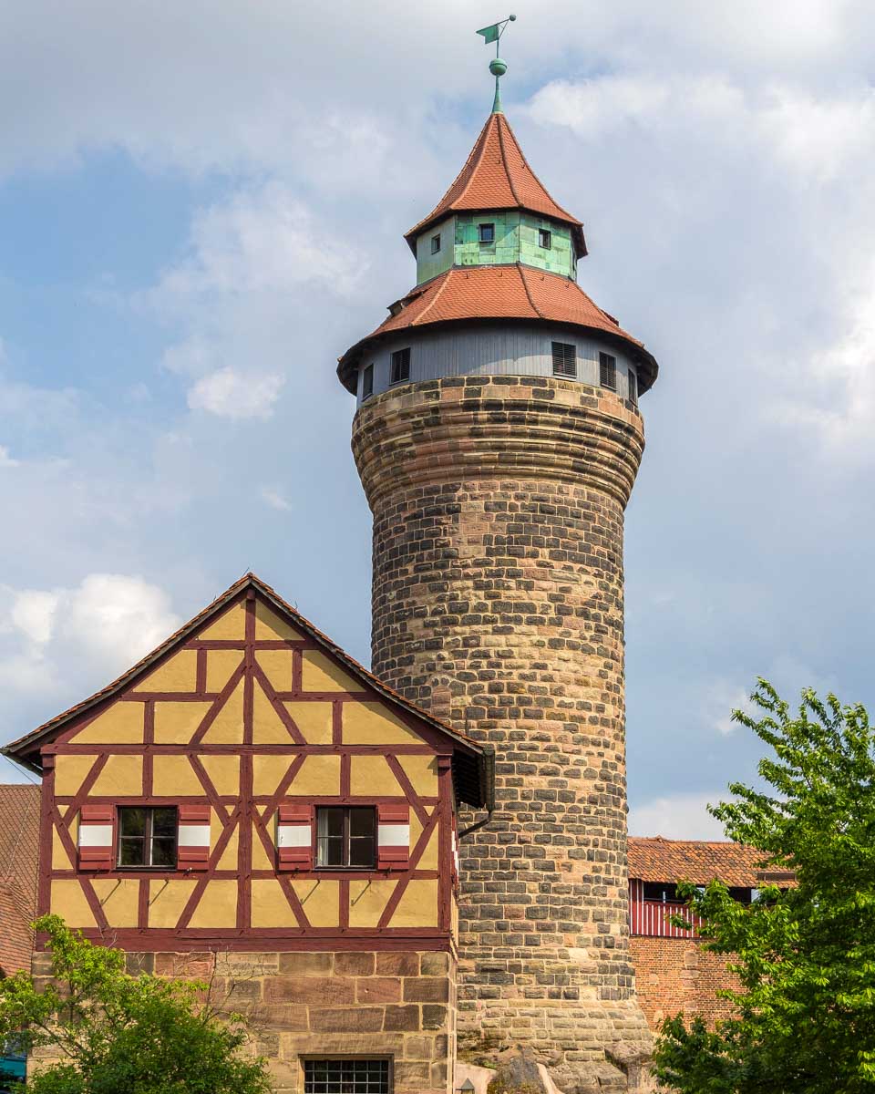 Nuremberg Castle in Nuremberg Germany