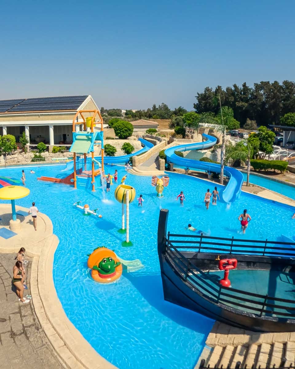 Paphos Aphrodite Waterpark in Cyprus