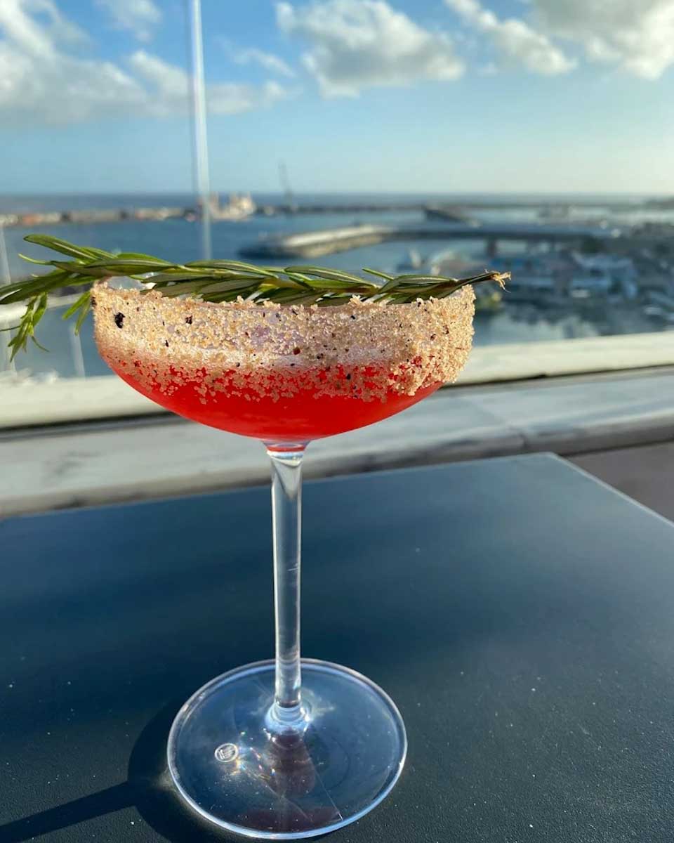 Rooftop Bar - Octant Hotel in Ponta Delgada, Sao Miguel, Azores, Portugal (1)