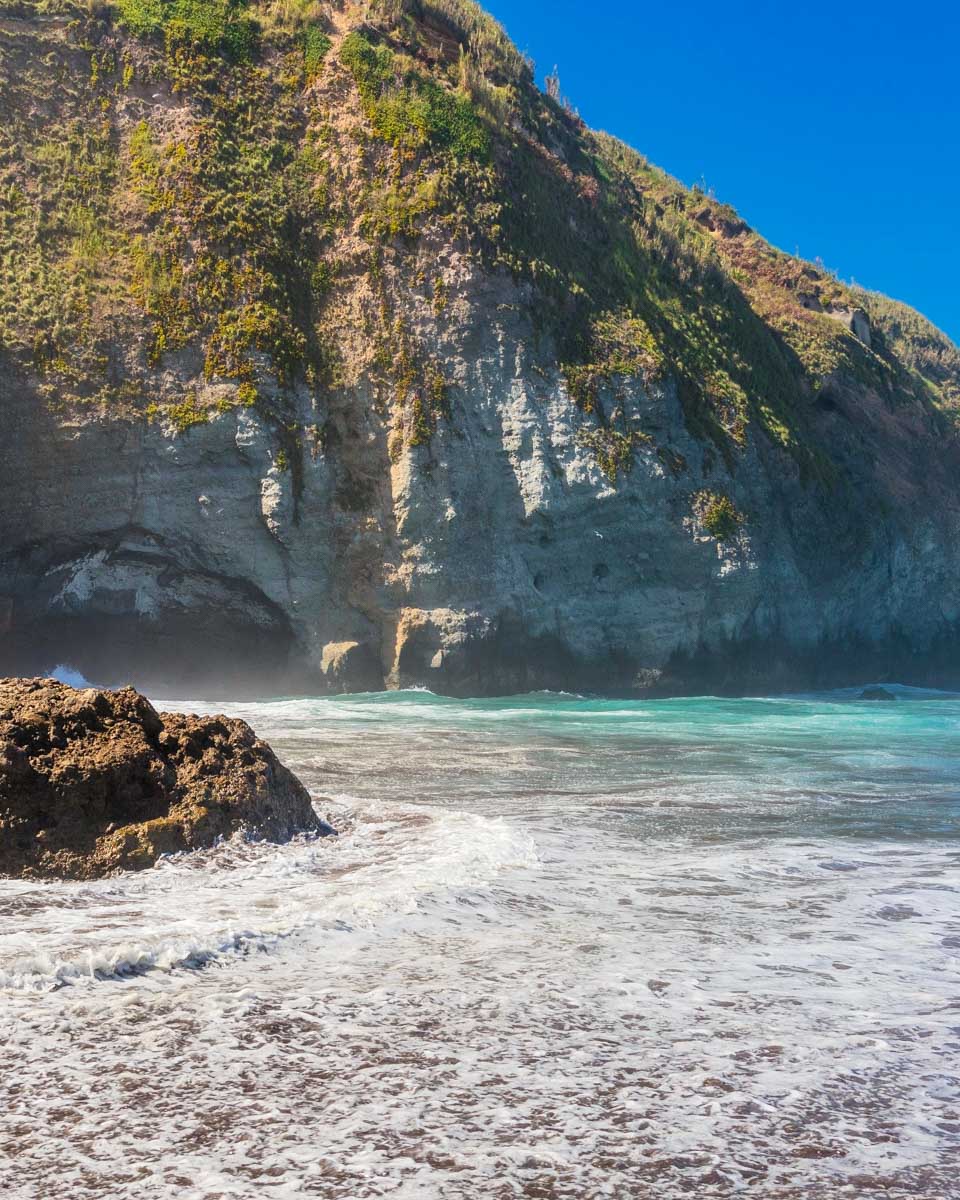 Santa Bárbara Beach in the Azores Portugal