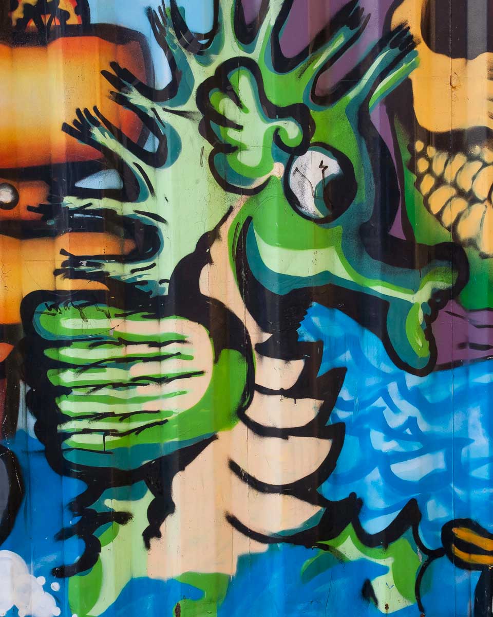 Street art in Rotterdam Netherlands