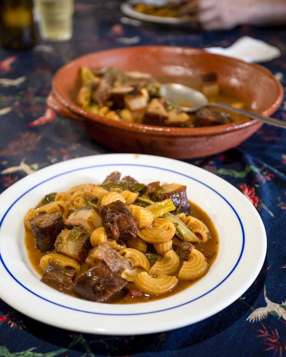 Traditional stew eaten in the Azores Portugal